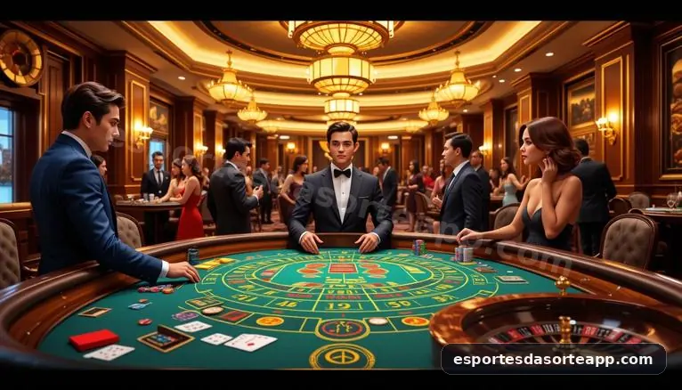 Lobby e boas-vindas do esportesdasorte